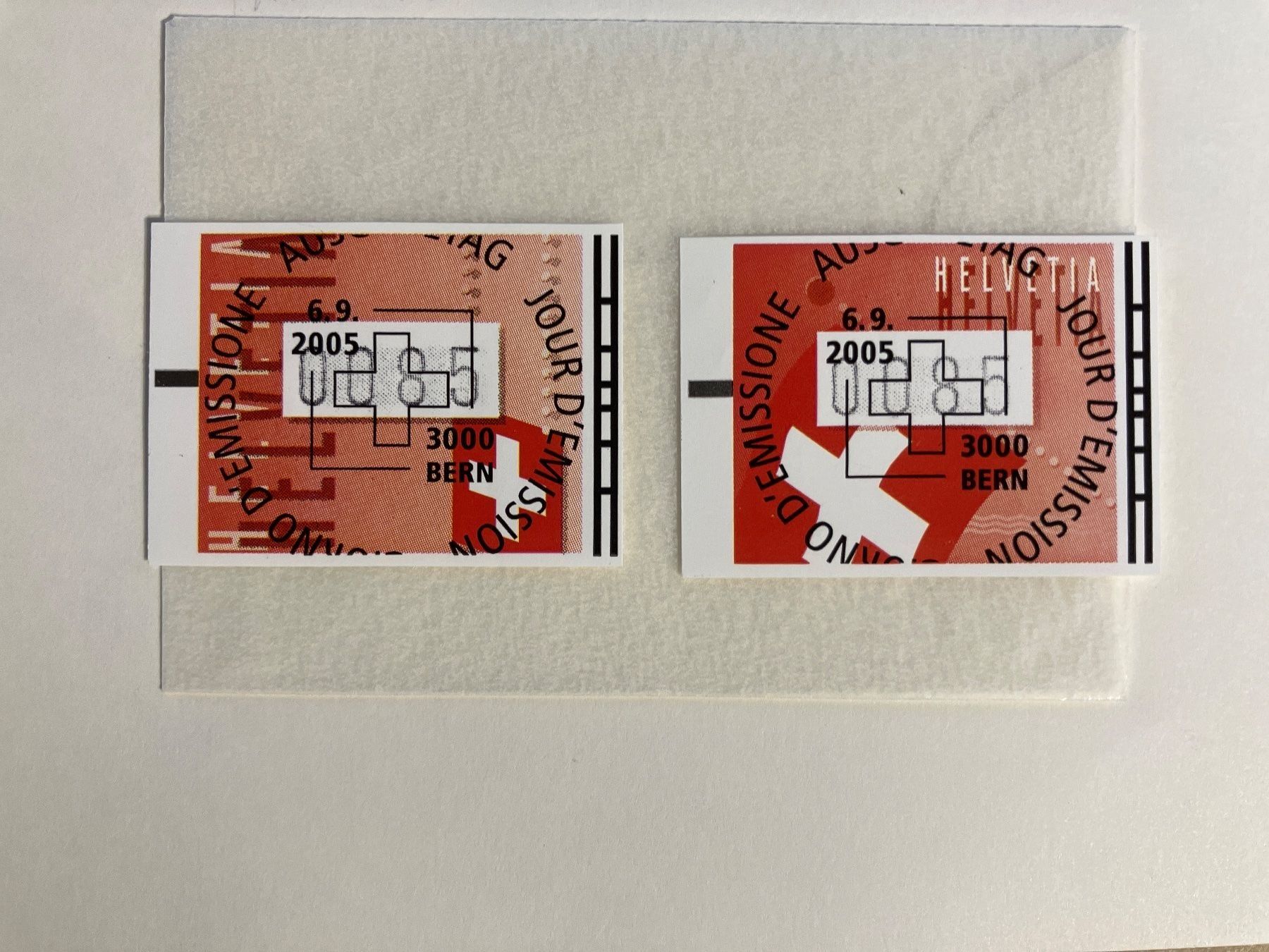 Tous les timbres: Schweizer Flaggen – D'occasion à Cunter par Bicasi58