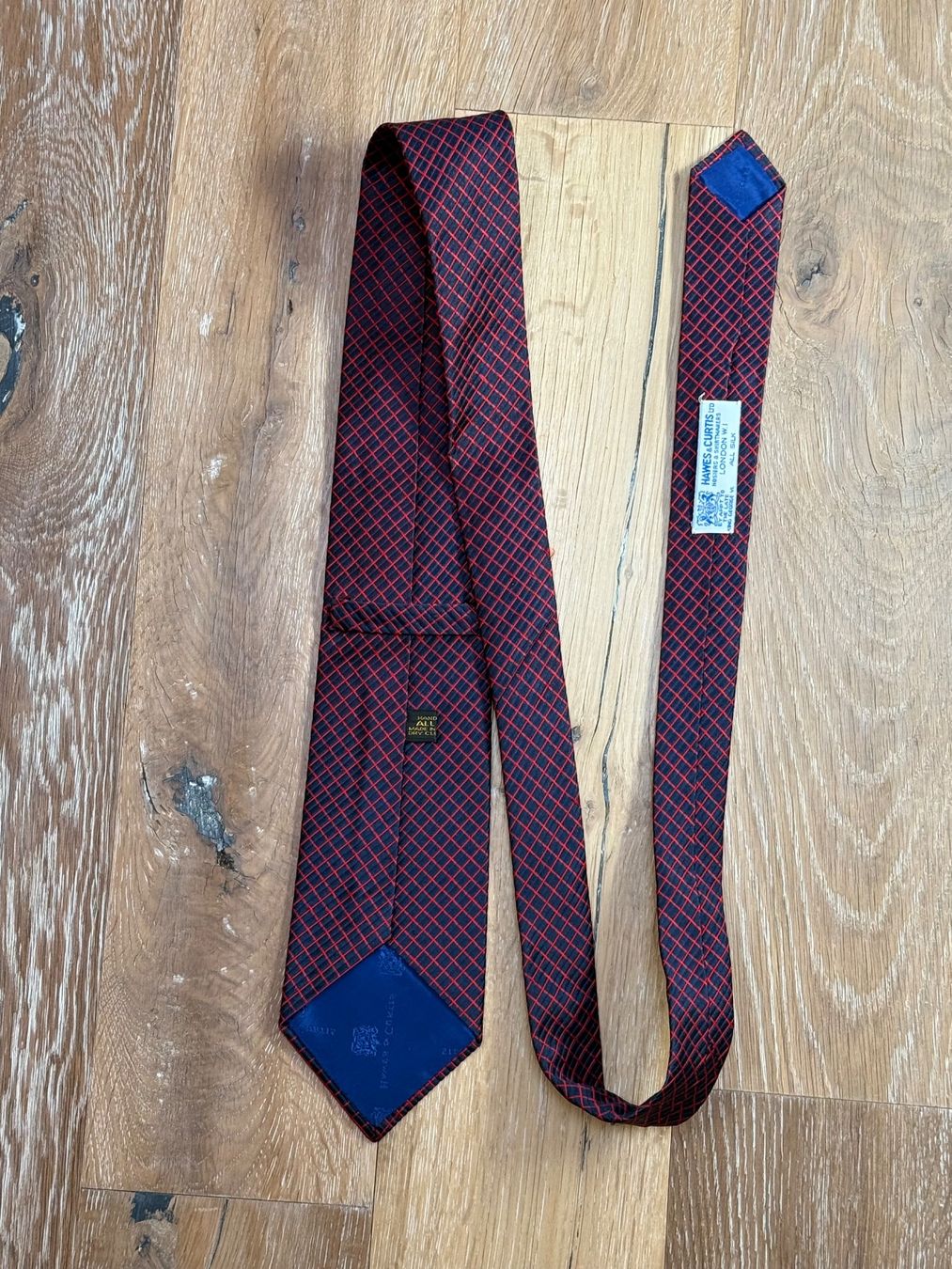 Krawatten: Great vintage silk Hawes & Curtis tie – Gebraucht aus Grund b. Gstaad von PlageNeige 1