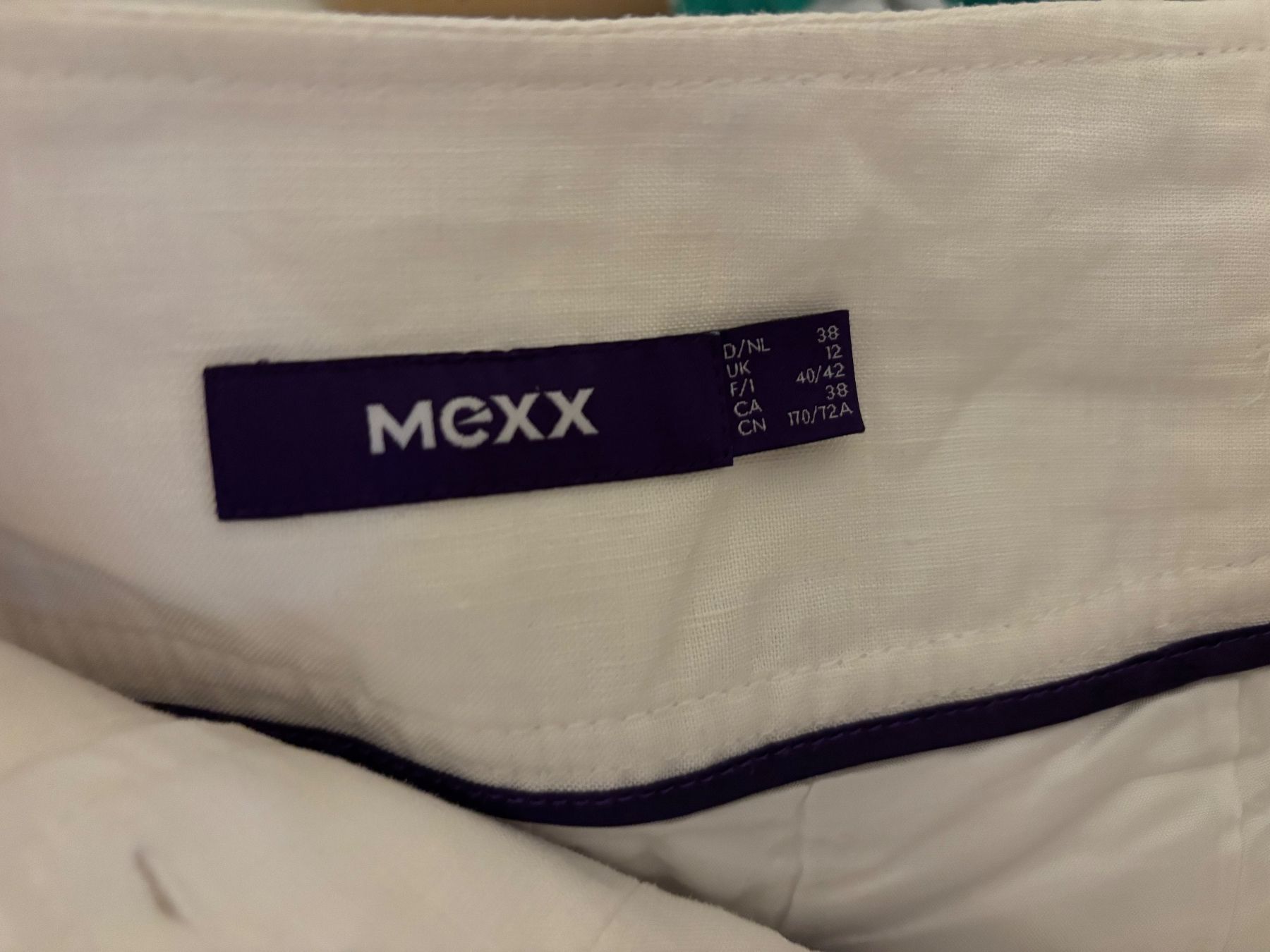 Mexx Röcke: Mexx Leinen-Rock weiss, Gr. 38 – Gebraucht aus Wittnau von soufriere 2