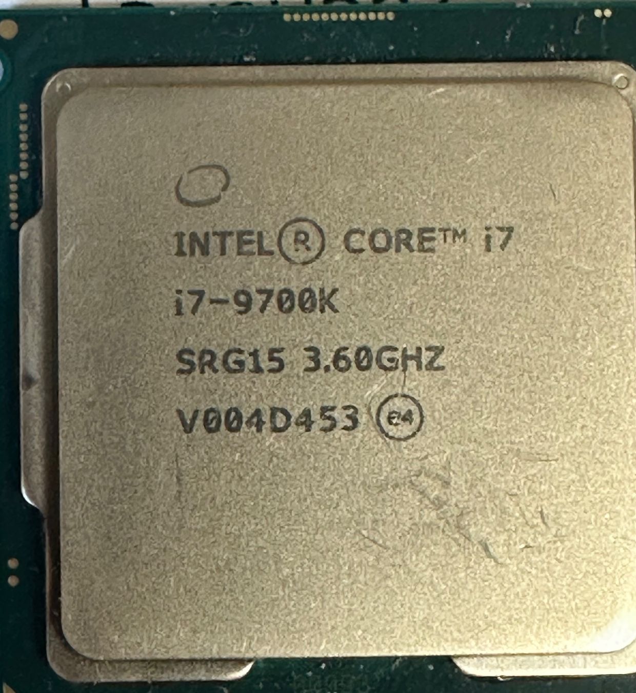 Intel PC: i7 9700K 8 Core 3.6 GHZ 12 MB Cache – Usato da Zürich venduto da Drwatson 1