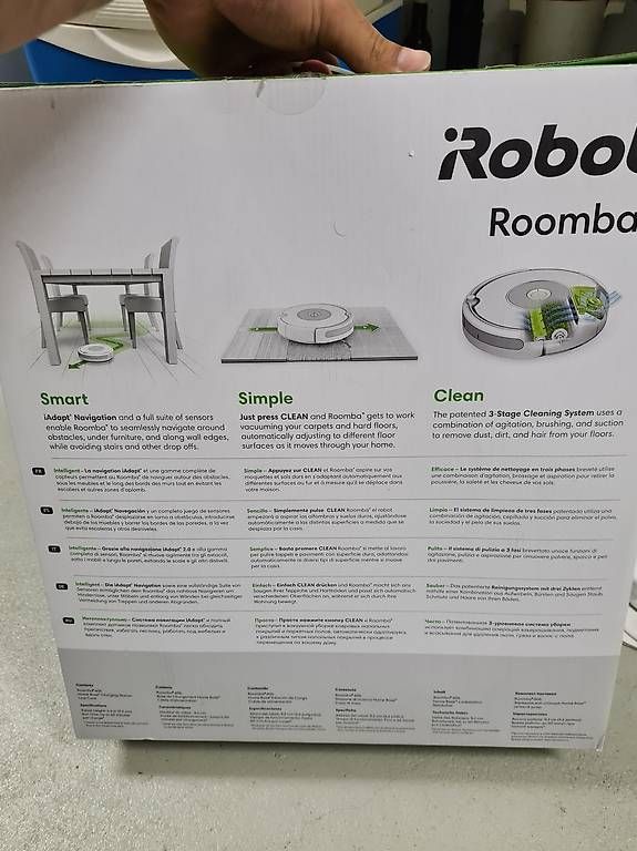 Staubsauger & Zubehör: Staubsauger Roboter iRobot mit Zubehör – Gebraucht aus Zürich von -iwan- 1