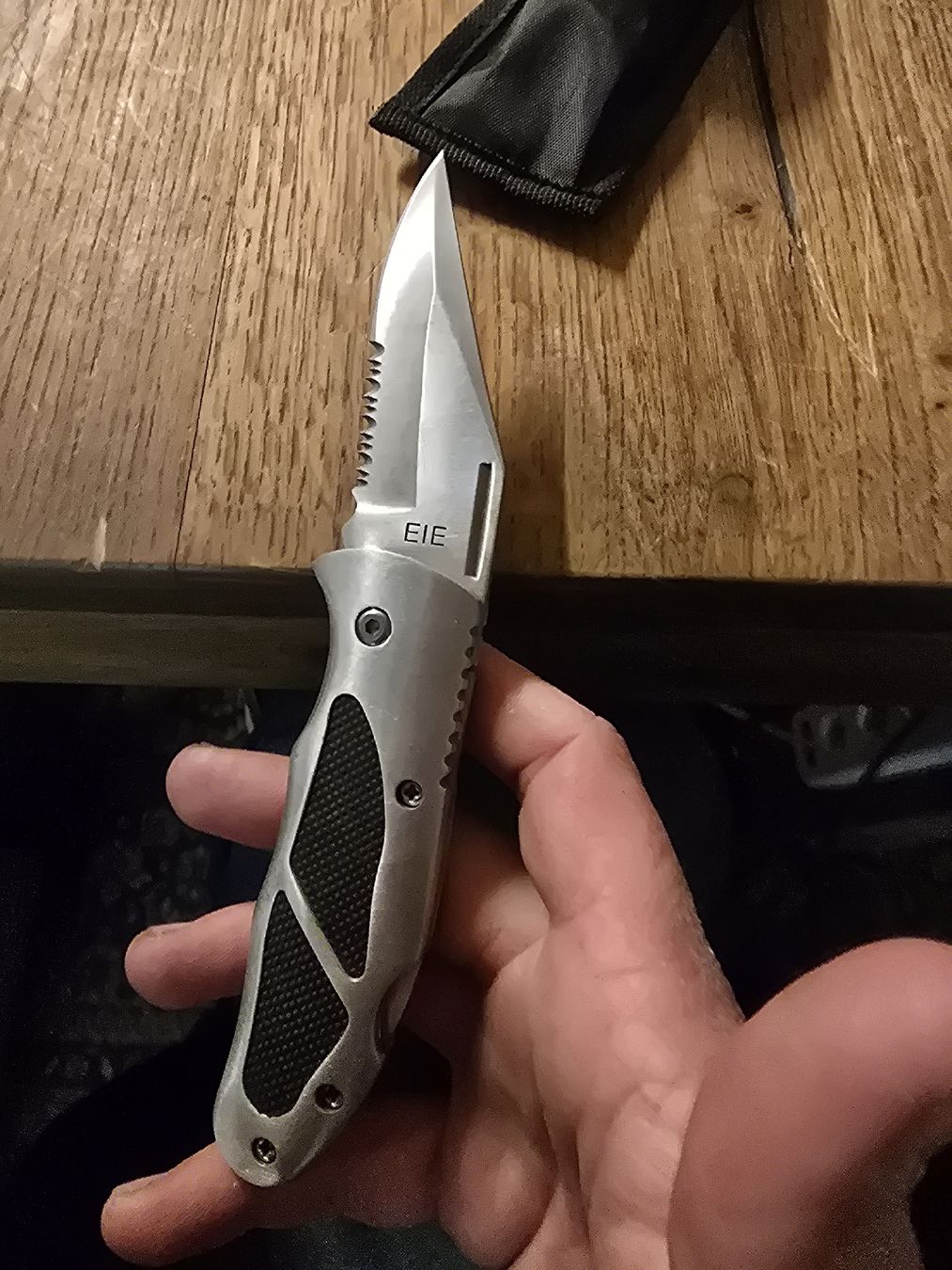 Coltelli tascabile: Neuwertiges rostfreies EIE Taschenmesser mit Etui – Usato da Rorschach venduto da TimelessTrading 1