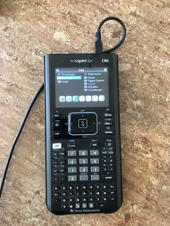 Texas Instruments TI-Nspire CX CAS Rechner, Top! (Gebraucht) in