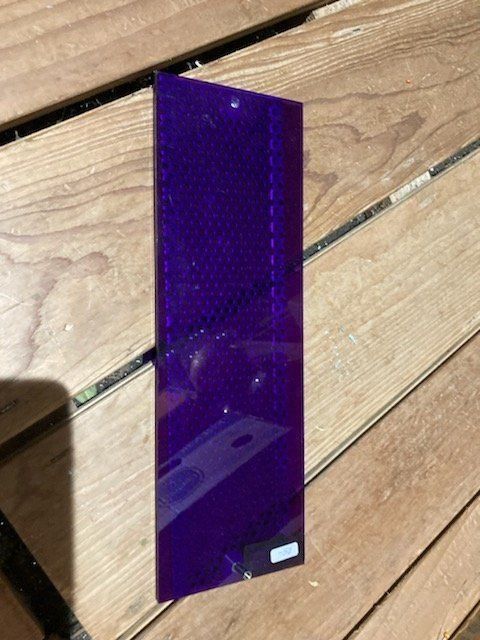 Vasi per fiori: bohrlos in vorhangschiene: plexiglasschaukel violett – Usato da Schwarzenberg LU venduto da kindler007 1