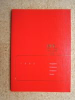 PTT JAHRBUCH AUSGABEN 1992 - POSTFRISCH