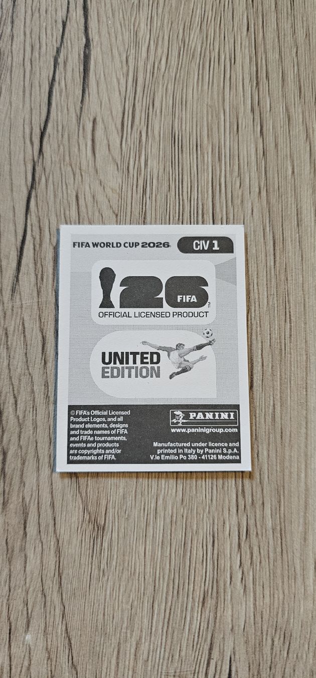 Panini Cartes à collectionner: Fifa World Cup Panini CIV 1 – Neuf avec emballage d'origine à Biel VS par volcom8702 1
