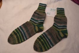 Handgestrickte Wollsocken  Gr: 46  (439-)