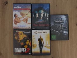 5 DVD Filme Bruce Allmächtig Extreme Rage gebraucht