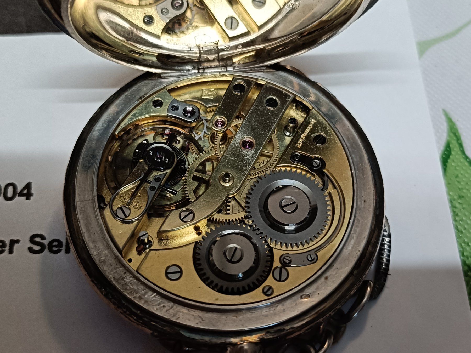 Uhren: Schützentaschenuhr  St. Gallen 1904 – Gebraucht aus Ennetmoos von brunhildenb 5