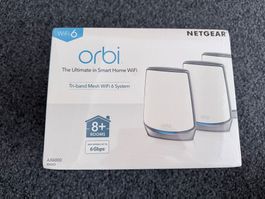 Netgear Orbi Mesh WiFi 6 System RBK853 NEU