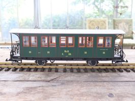 LGB RhB Personenwagen 3. Klasse - C 66 - Metallachsen