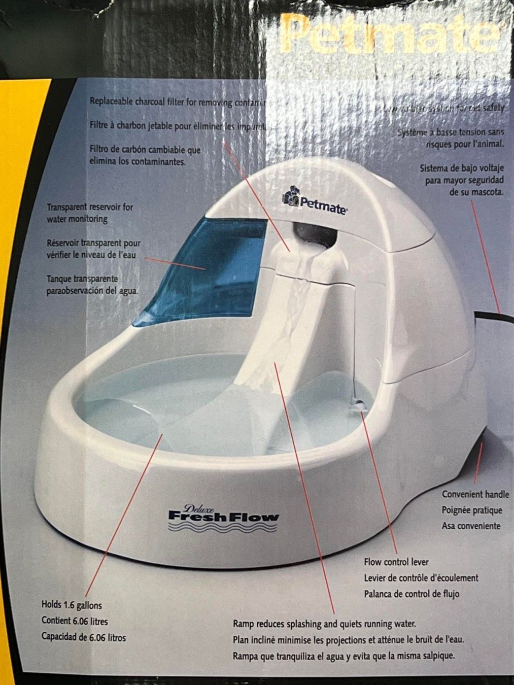 Mangimi: Katzen Trinkbrunnen Fresh Flow JUMBO – Nuovo e nell'imballaggio originale da Wilen b. Wollerau venduto da Yeti17 1