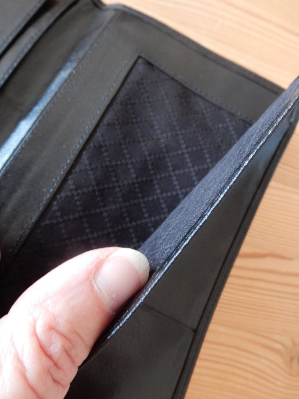 Altro in  Abbigliamento & Accessori: elegante Ledermappe Dokumentenmappe ESCO schwarz – Usato da Jona venduto da simongarden 5