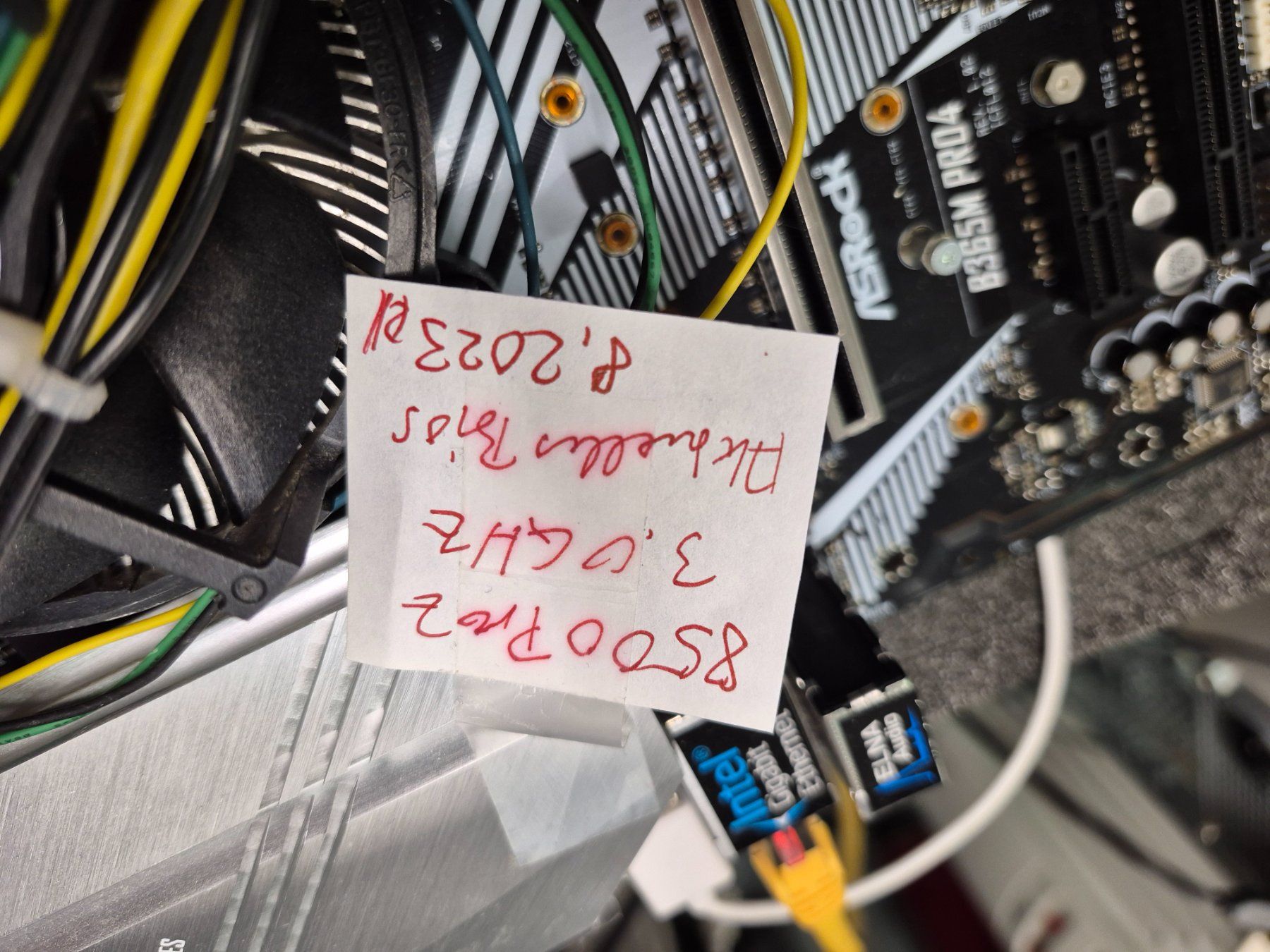 Asrock Mainboards: ASRock B365M PRO4 16 GB SSD inkl. Intel i5-8500 – Neu (gemäss Beschreibung) aus Berikon von It354 5