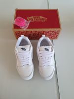 Chaussures Vans Old Skool cuir blanc, taille 39