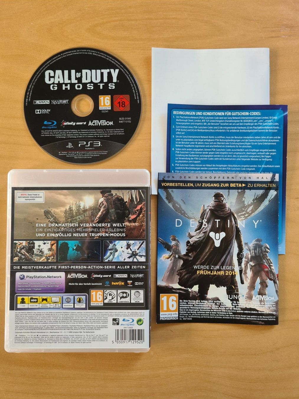 Spiele: Call of Duty Ghosts (PS 3) – Gebraucht aus Oberwil BL von Spieltopia 1