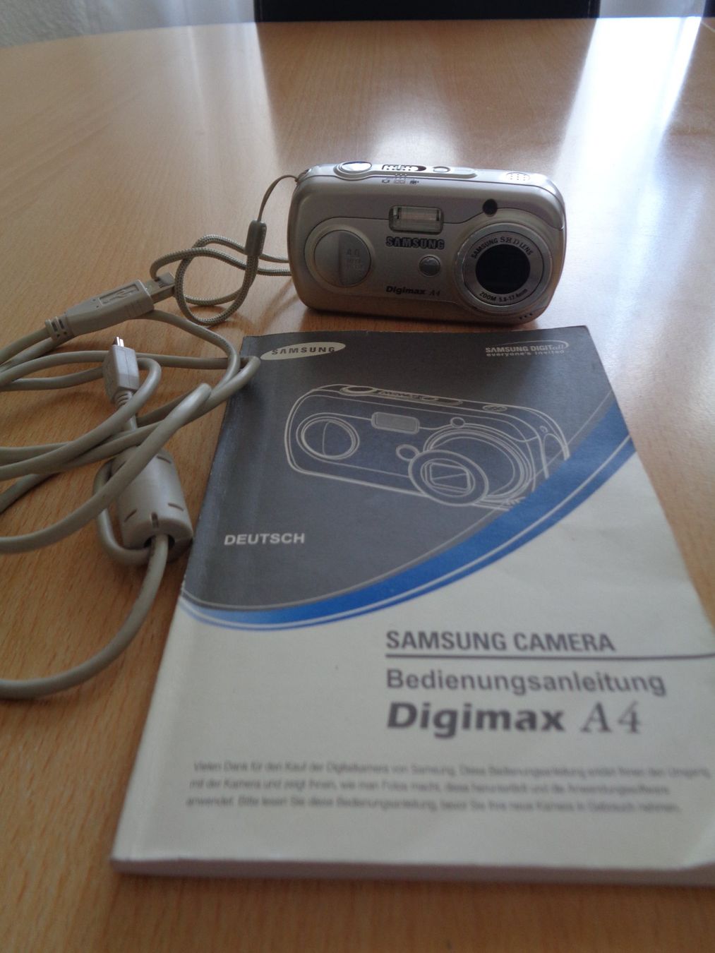 Samsung Kamera: Fotokamera SAMSUNG CAMERA Digimax A4 – Gebraucht aus Dietikon von chroetli77
