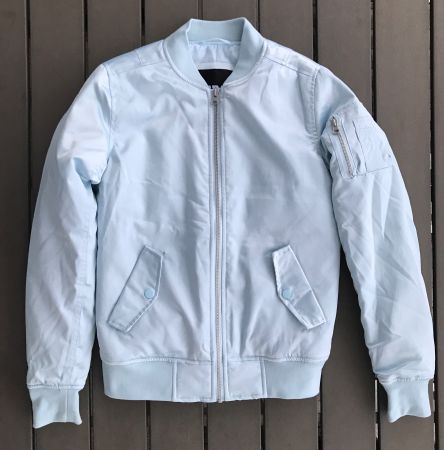 Urban Classics Jacke in hellblau, Gr. S