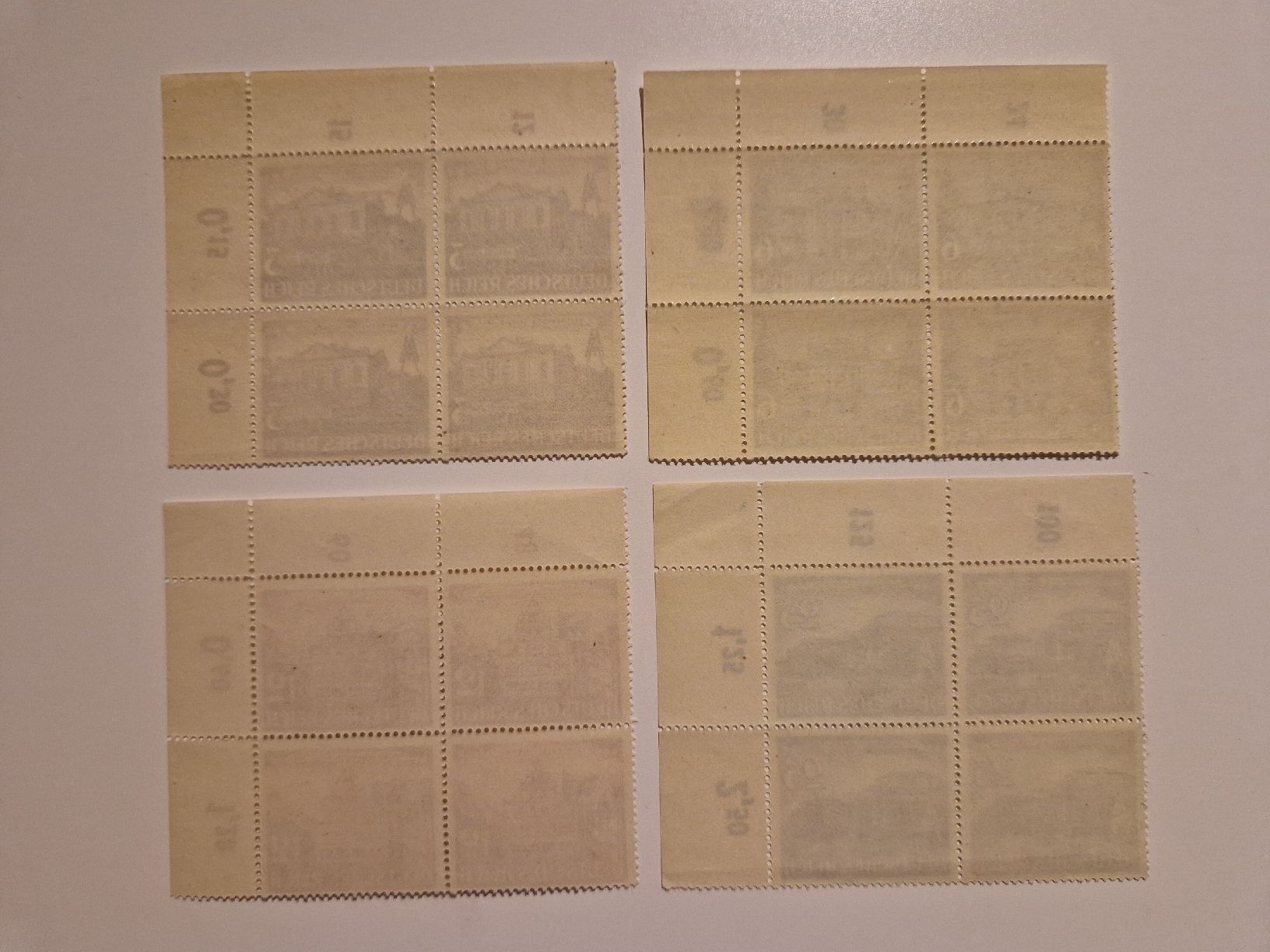 Tutti i francobolli: Deutsches Reich Briefmarken Block postfrisch – Nuovo (secondo la descrizione) da St. Gallen venduto da Enrico_SG 1