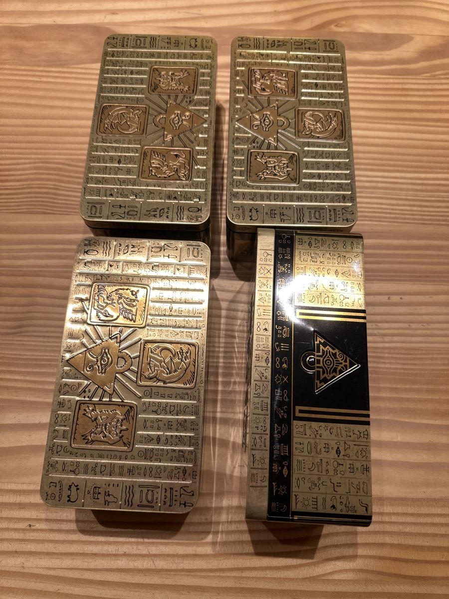 AluBox Sonstige Dekorationen & Accessoires: Yu-Gi-Oh Dosen 4 Stück – Gebraucht aus Horw von yvesmarc