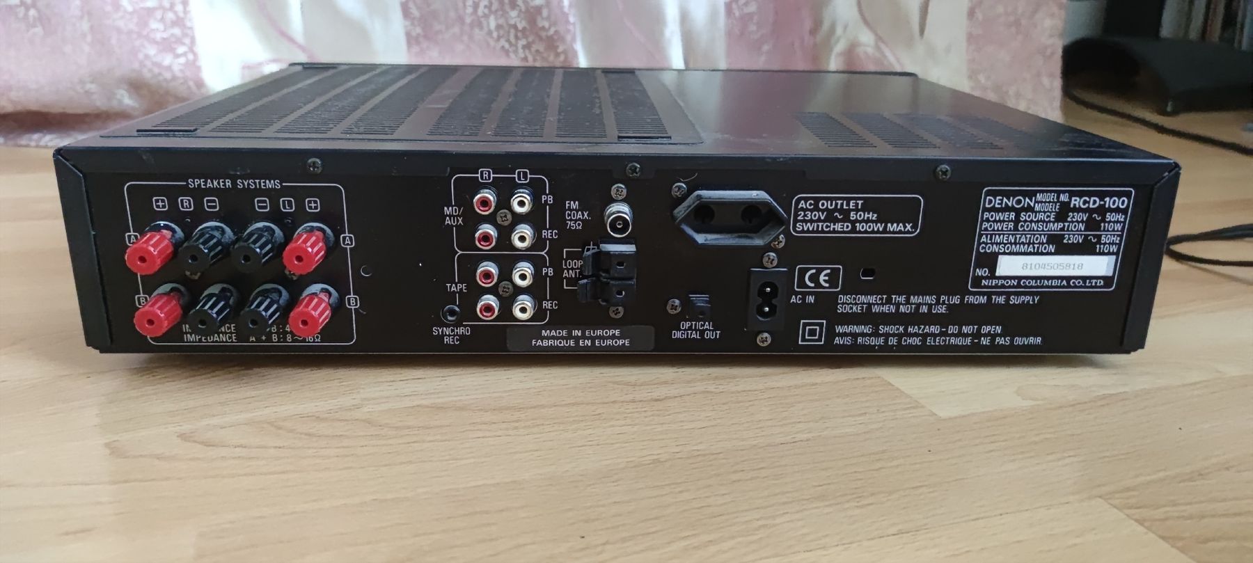 Denon Amplificatori: Denon RCD 100 – Usato da Meggen venduto da Malecifent