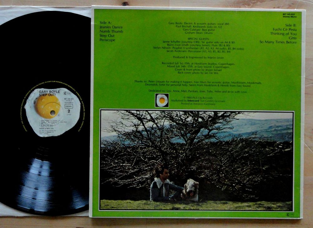 LP GARY BOYLE step out 1980 SPIEGELEI JAZZ-ROCK FUNK (Gebraucht) in ...