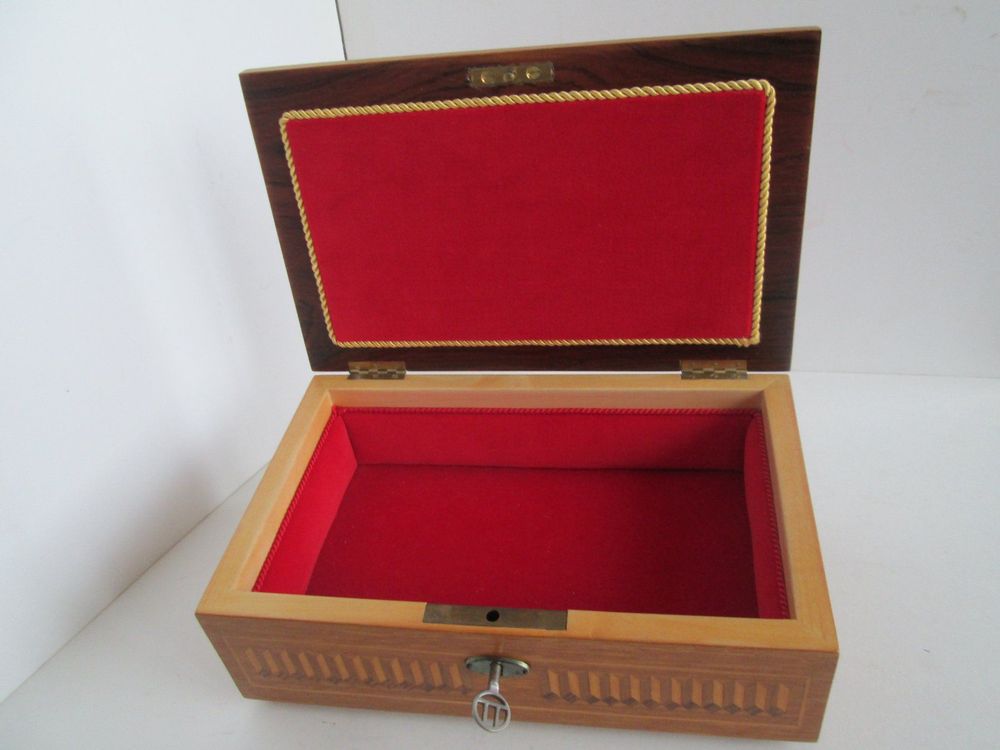 Puzzle Schmuckschatulle Walnuss - Magische Geheimbox Mit Verstecktem Fach