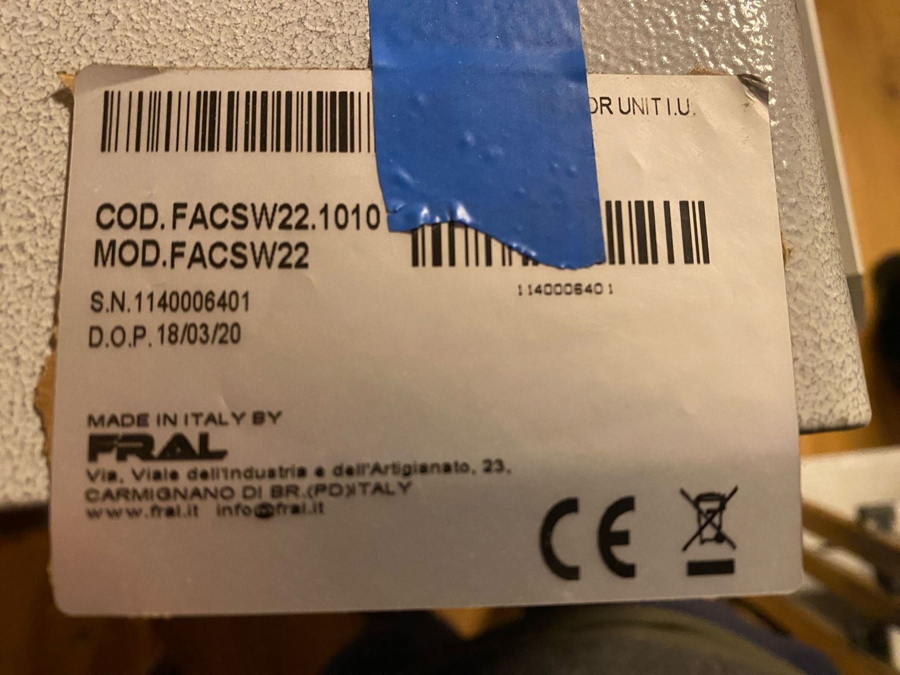 Condizionatori: FRAL 6.6 kw Splitt AC/Split‑Klimagerät FACSW22.1 – Nuovo (secondo la descrizione) da Frauenkappelen venduto da pizzza 7