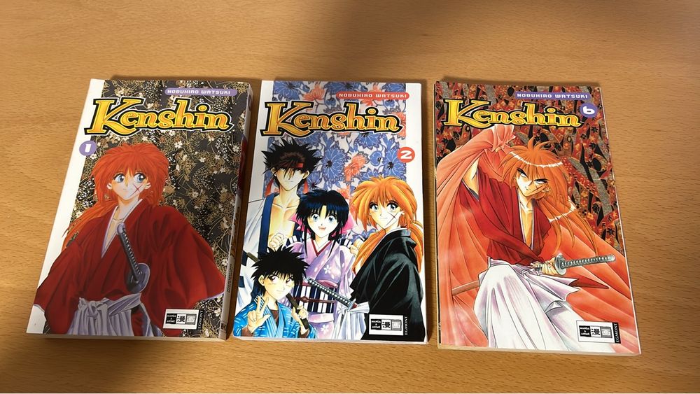 Fumetti: Rurouni Kenshin Manga Band 1-2 &6 – Usato da windisch venduto da meisterkingremo