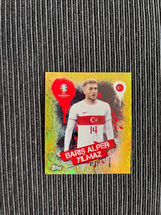 Topps UEFA Euro 2024 Sammelbild SVK 3 Laci Benes - YELLOW (Neu (gemäss