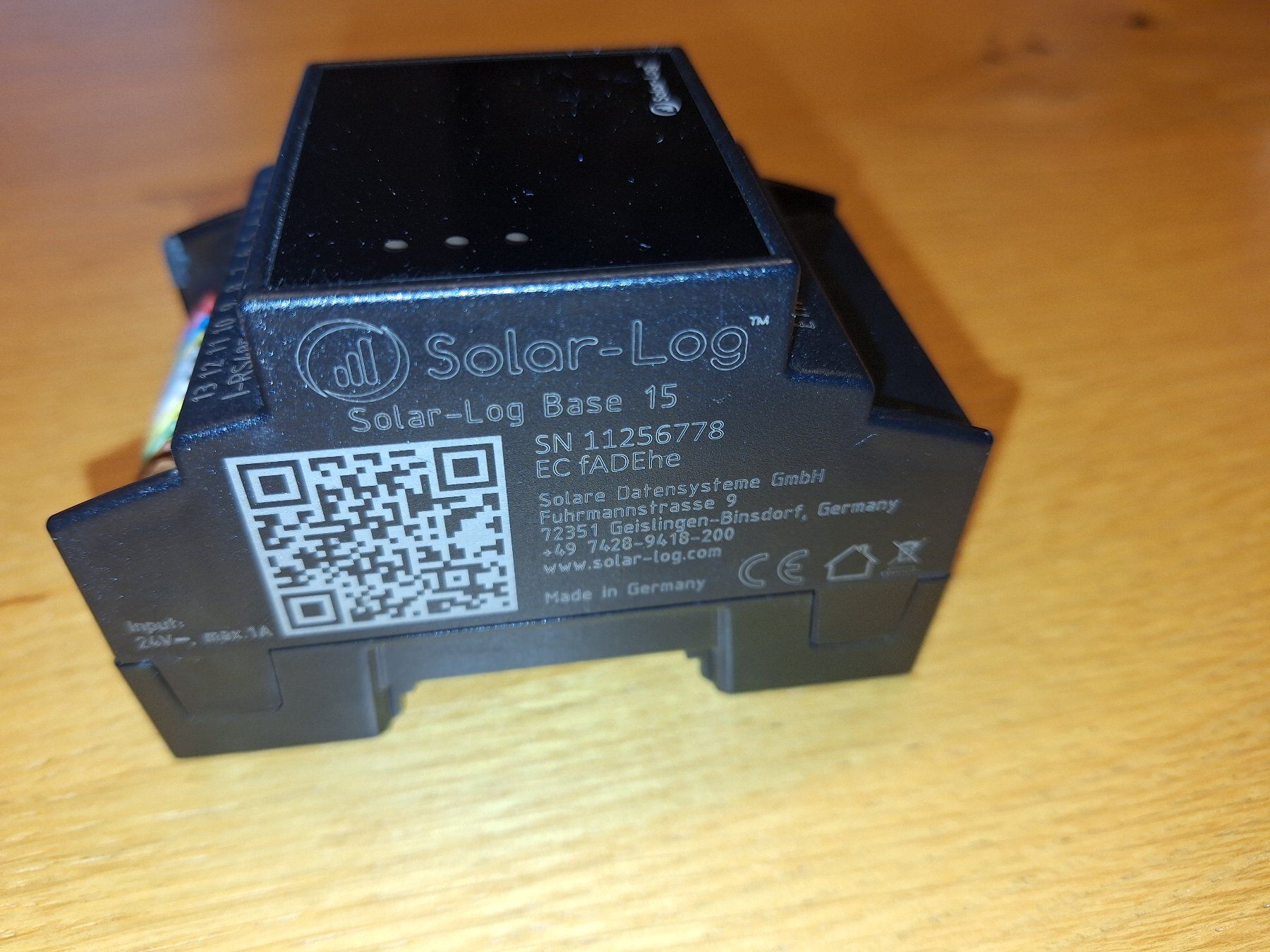 Misurare: Solar-Log Base 15 mit Netzteil – Usato da Kriegstetten venduto da Justa 3