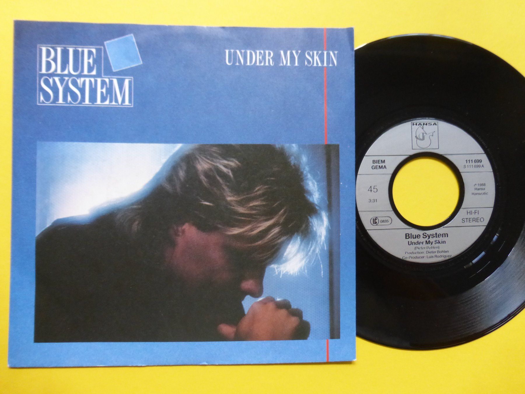 Dischi in vinile: Blue System – Under My Skin – Usato da Zürich venduto da Swiss57