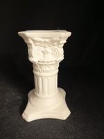 Kerzenständer/Dekosäule Säule weiss neuwertiger Zust