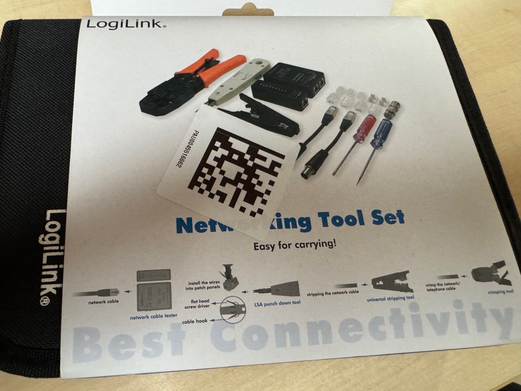 Tutti gli attrezzi: LogiLink Networking Tool Set NEU – Nuovo e nell'imballaggio originale da Opfikon venduto da Camparisoda