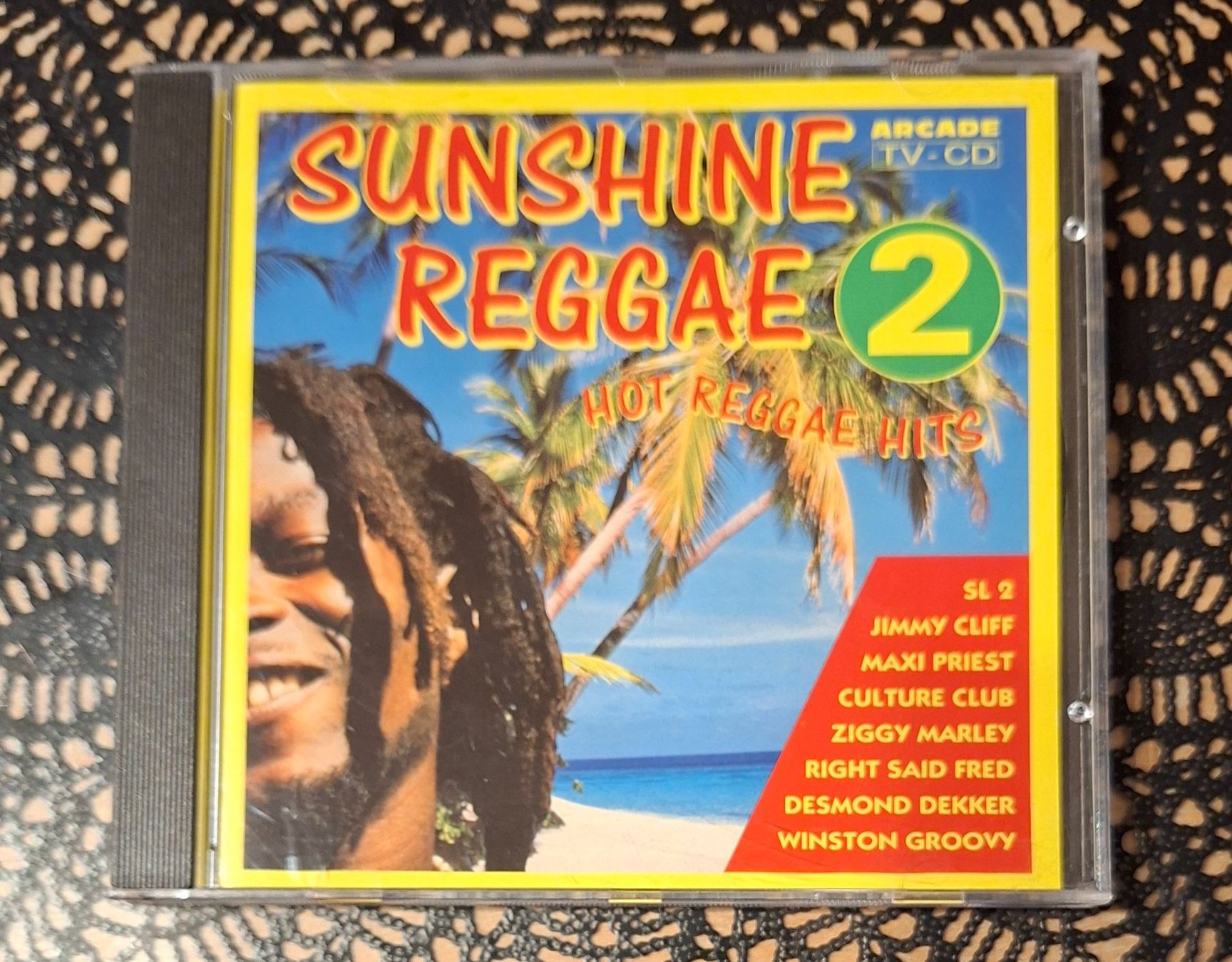 CD: Sunshine Reggae Vol.2 -  Hot Reggae Hits, Compilation 1992 – Usato da Schönenberg TG venduto da Gregolino76