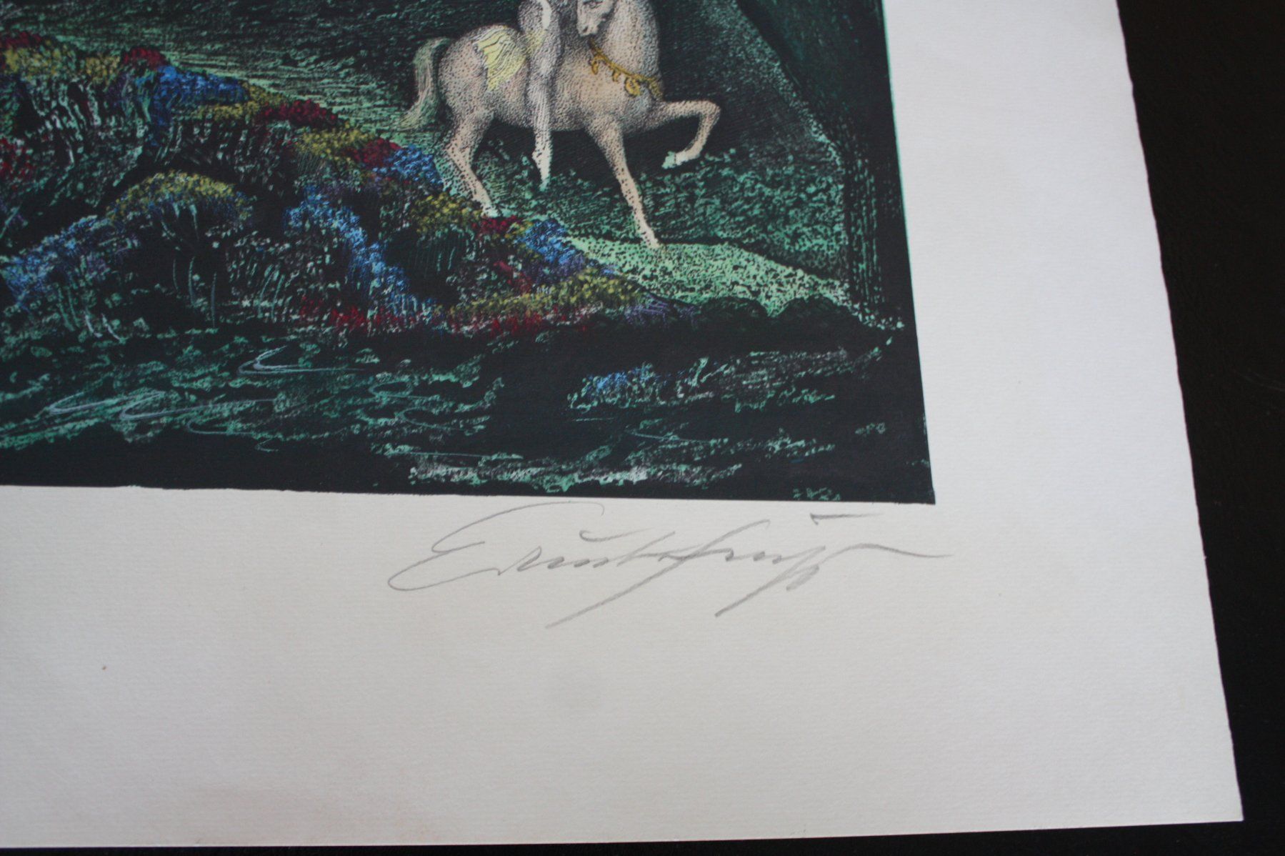 Grafica & Litografie: Farbe litografia von Ernst Fuchs – Usato da Altstätten SG venduto da sulim 6