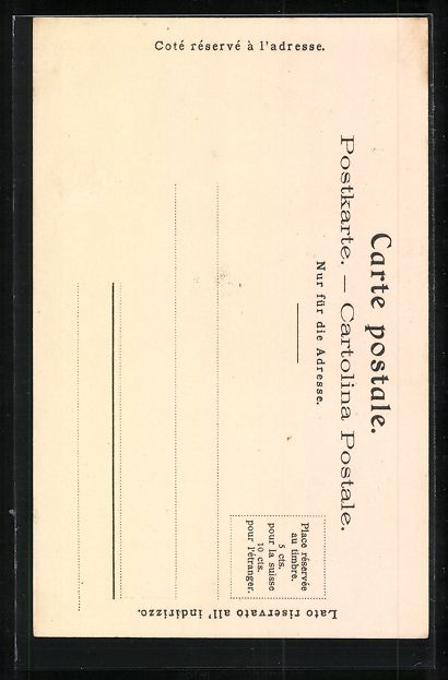 Ansichtskarten: Litho Appenzell, Gesamtansicht, Weberinn – Gebraucht aus Berlin von bartko-reher 1