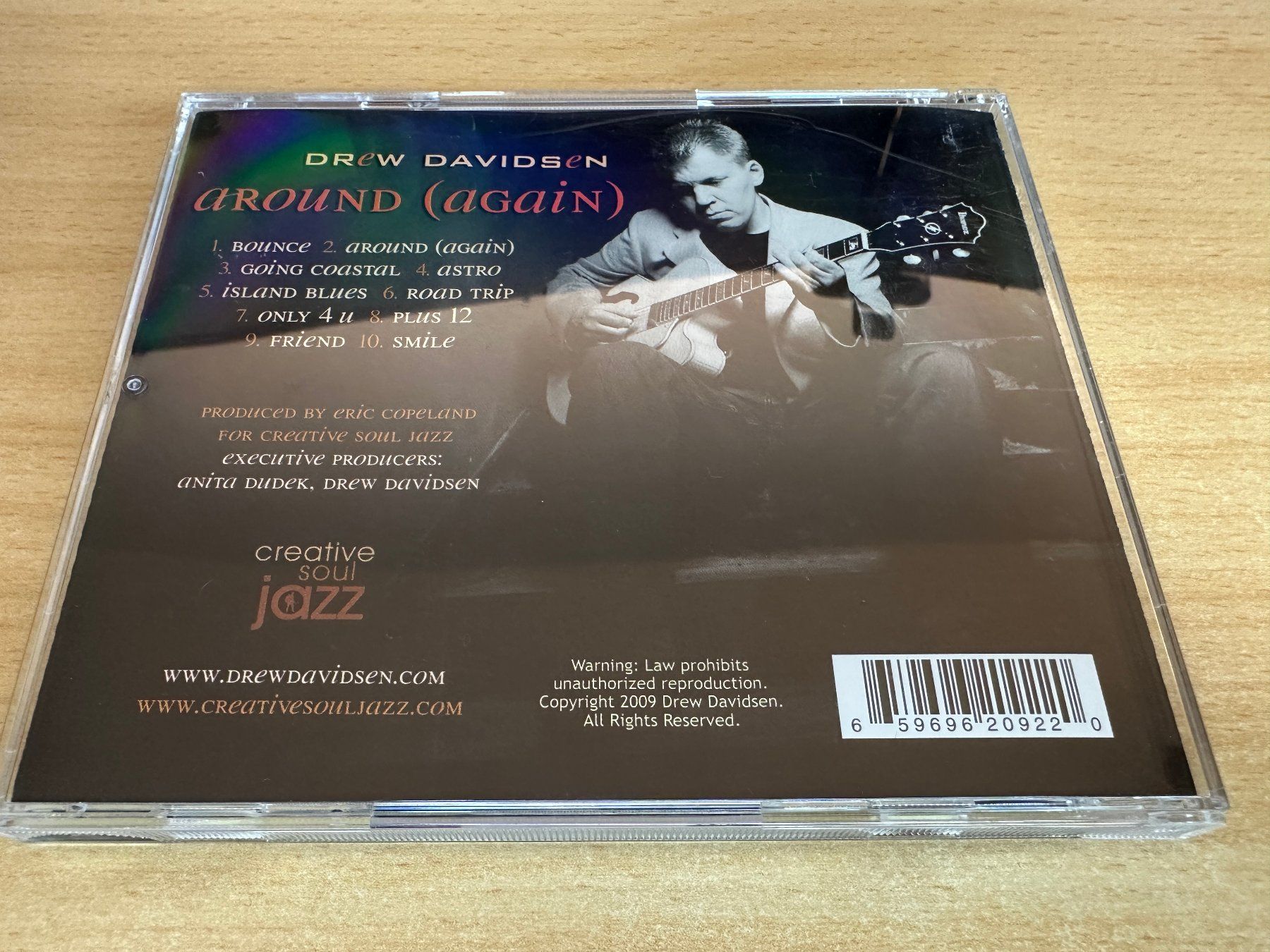 CD: Drew Davidsen - Around (Again) – Usato da Rikon im Tösstal venduto da Alpenmutz 1