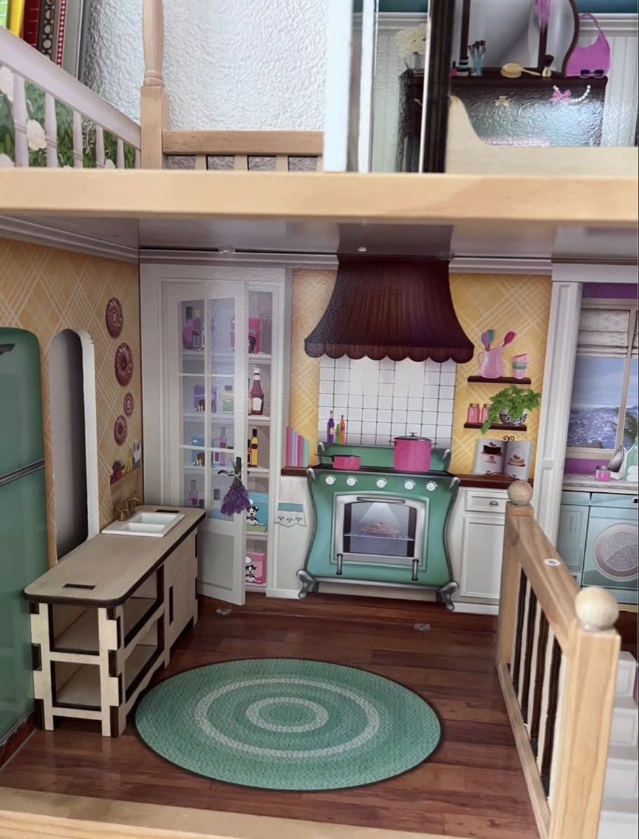 Case e mobili per bambole: Puppenhaus Kidkraft – Usato da Belp venduto da mekiti 3