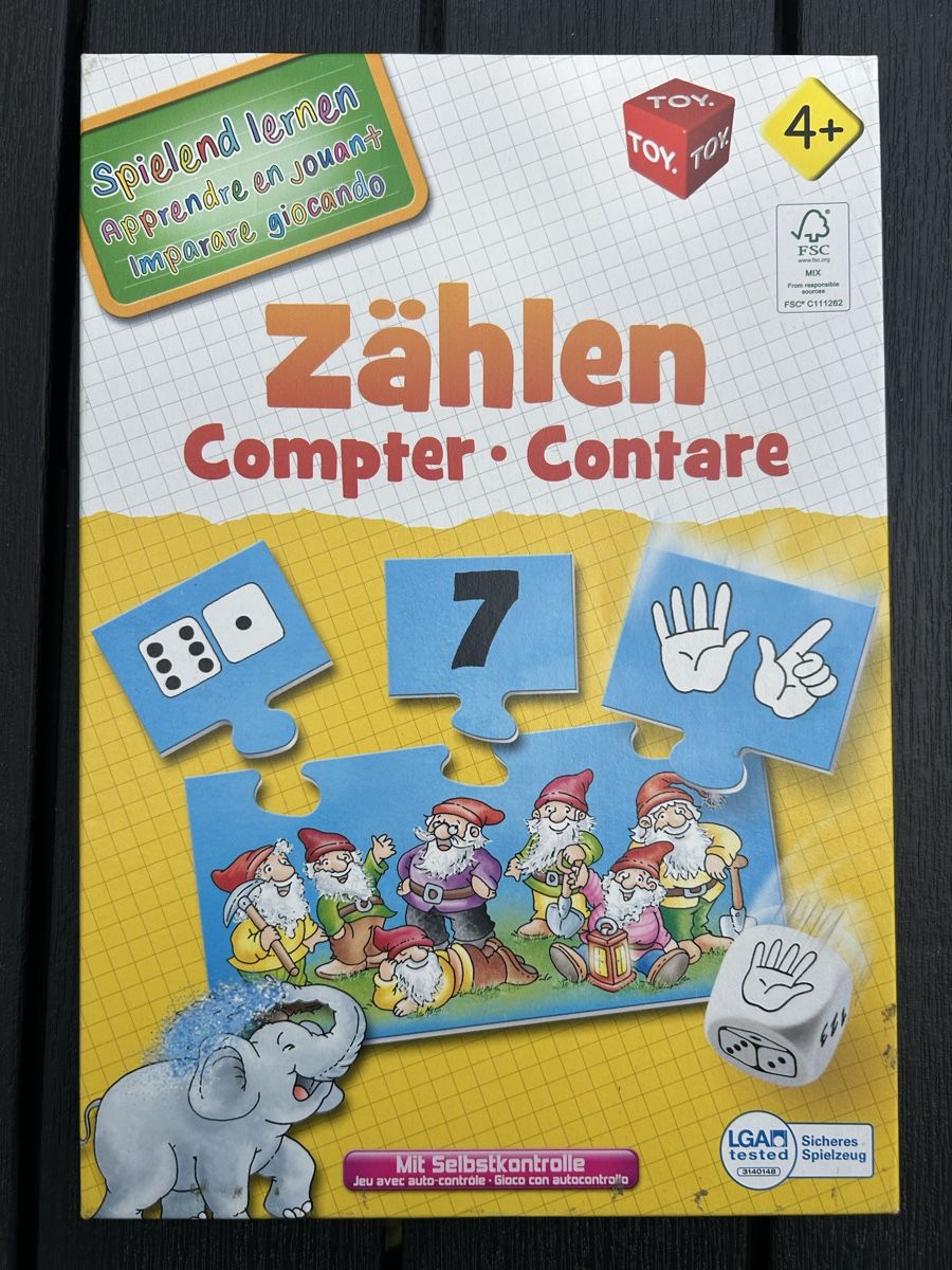 Giochi: Zählen lernen, komplett! – Usato da Wolhusen venduto da eve_m6cg