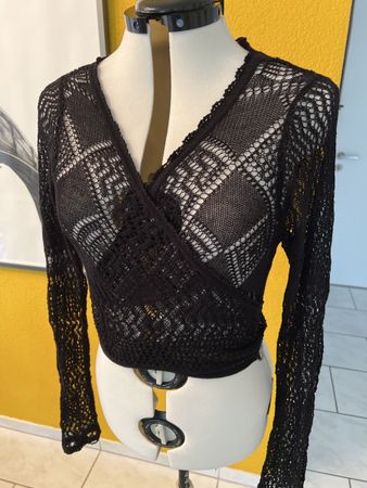 Taillissime La Redoute Création Strickjacke, Schwarz, Gr.42/