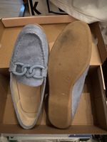 Hellblaue Slipper, Grösse 39, Top Zustand!