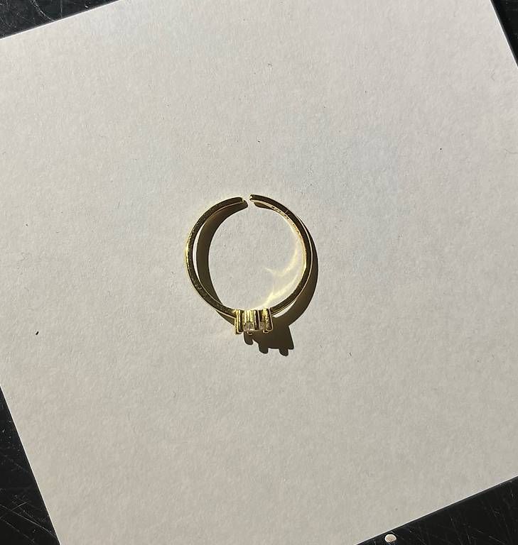 Anelli: Ring Gold mit Stein – Nuovo (secondo la descrizione) da Birsfelden venduto da tam_t8t8 1