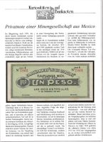 Banknote Mexico ( Privatnote 1914)