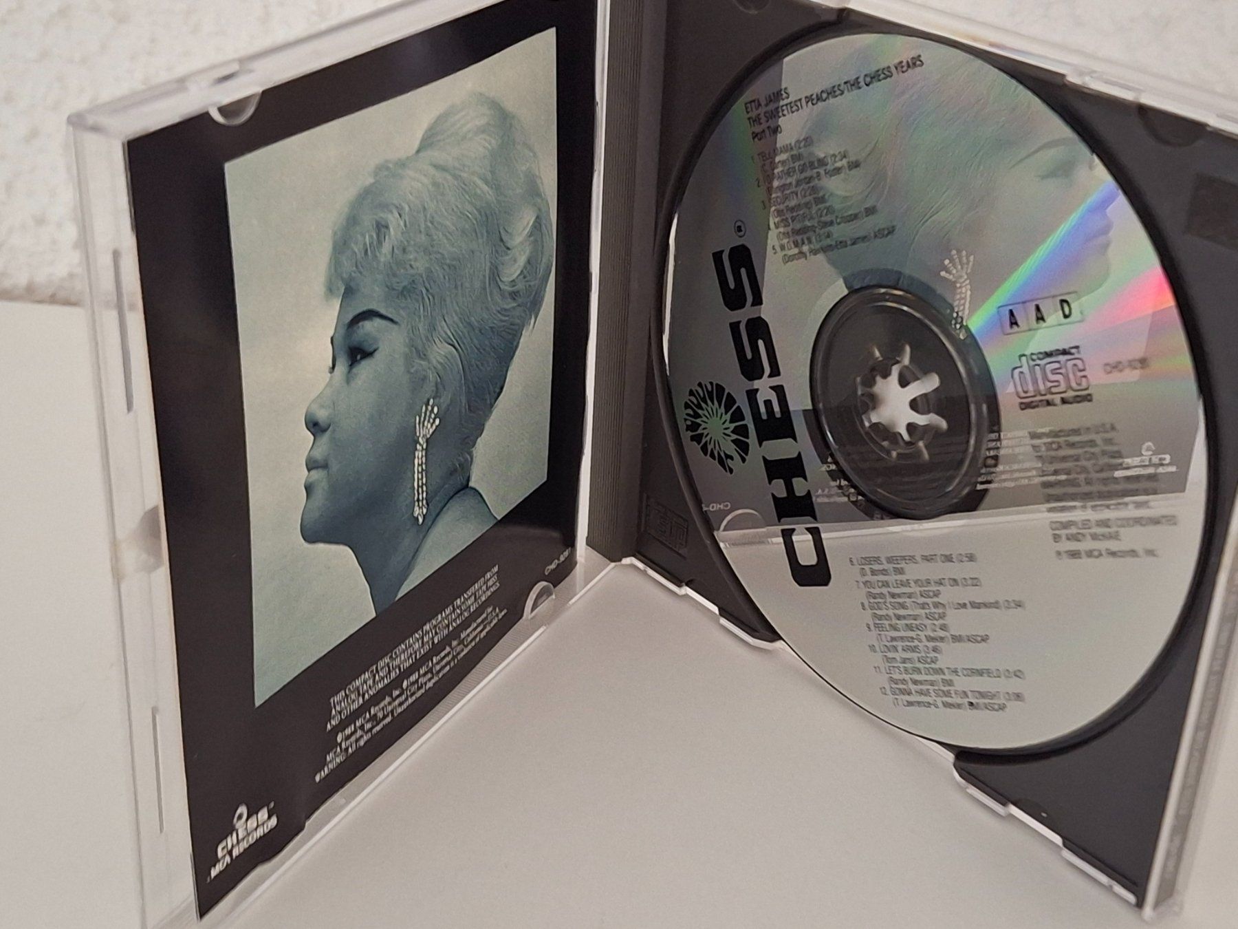 CD: CD Etta James - The Sweetest Peaches Part Two – Usato da Aarberg venduto da Jackup1 2
