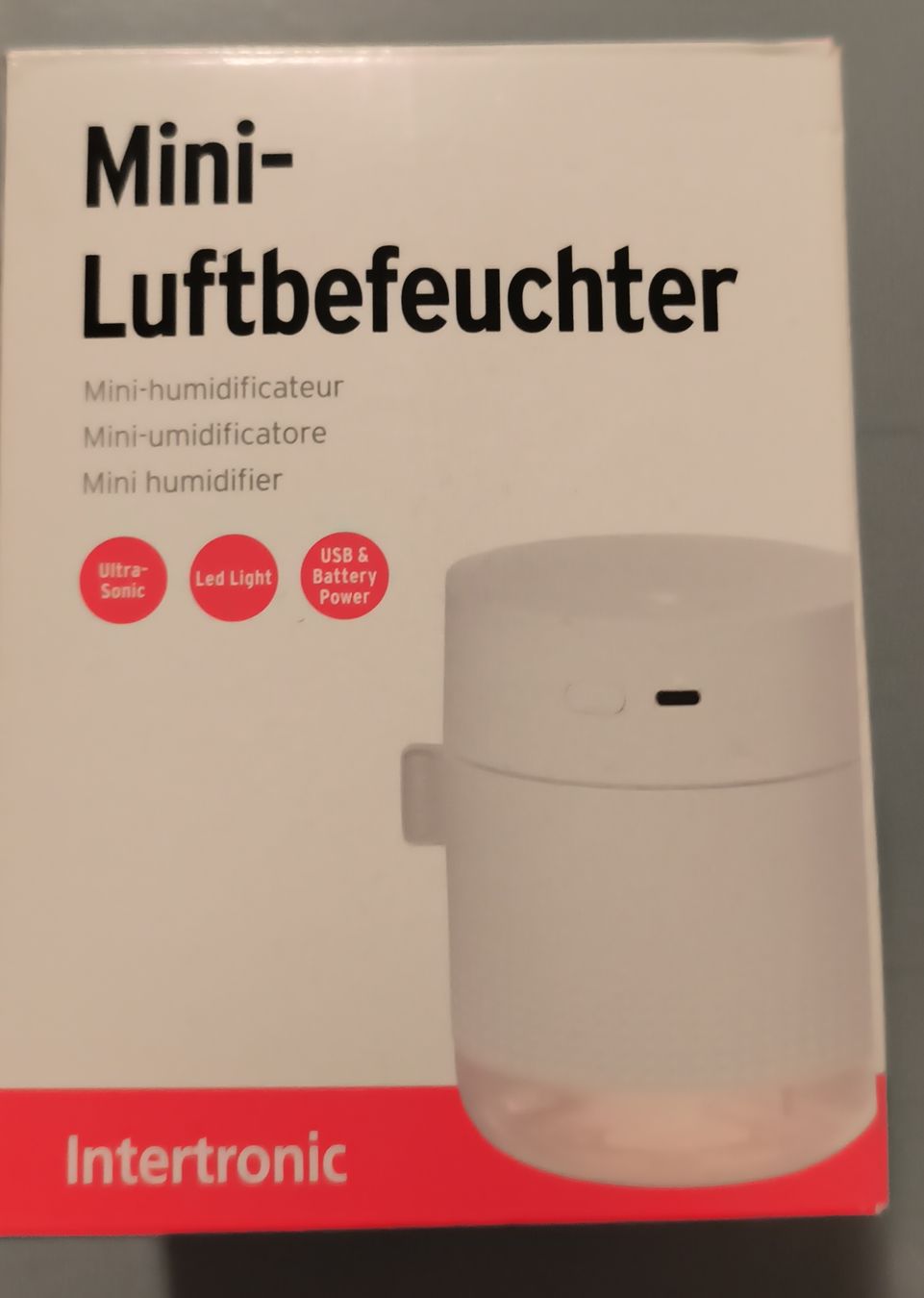 Umidificatori d'aria: Intertronic Mini-Luftbefeuchter weiss gebraucht – Nuovo (secondo la descrizione) da Zürich venduto da ali_gn9m