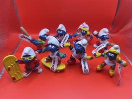 Schleich Sport-Schlümpfe 1998 – 8er-Set