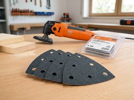 Fein (Multimaster) Schleifblatt gelocht K 100 5-Stück,