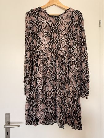 Damen Kleid Clockhouse Grösse 38 Schlangenmuster
