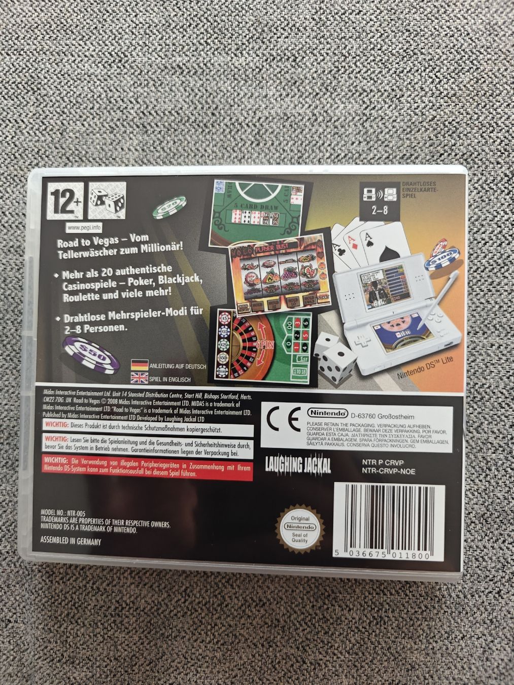Nintendo Giochi: Jeu Nintendo DS "Road to Vegas" – Nuovo (secondo la descrizione) da Biel/Bienne venduto da Nekomimi 1